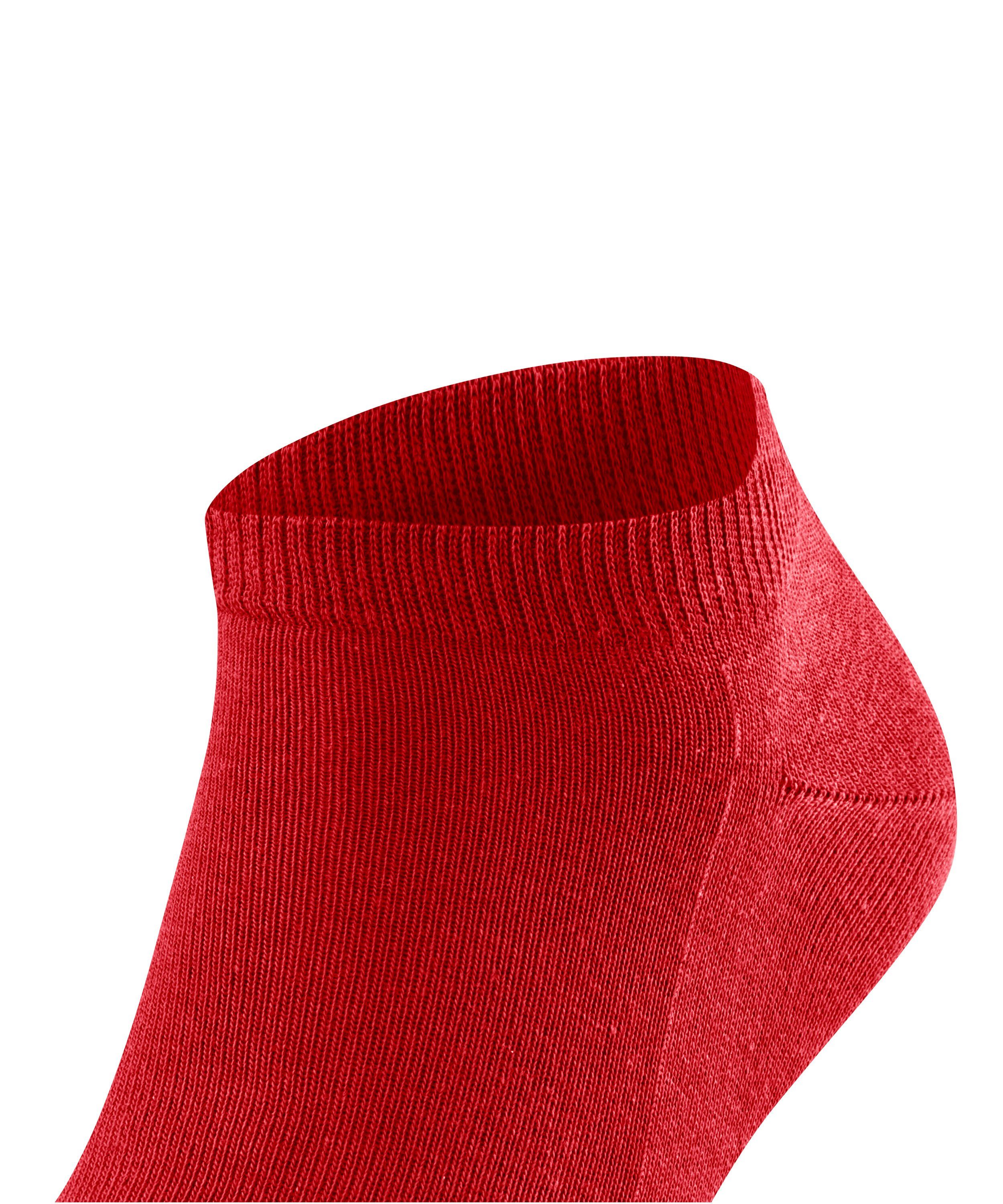FALKE Sneakersocken Family (1-Paar) mit nachhaltiger Baumwolle (8228) scarlet
