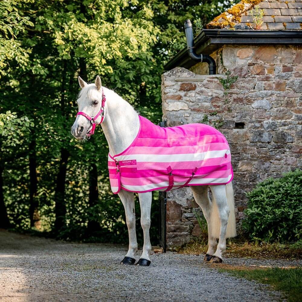 Pferde-Abschwitzdecke Horseware Newmarket Fleece Cooler