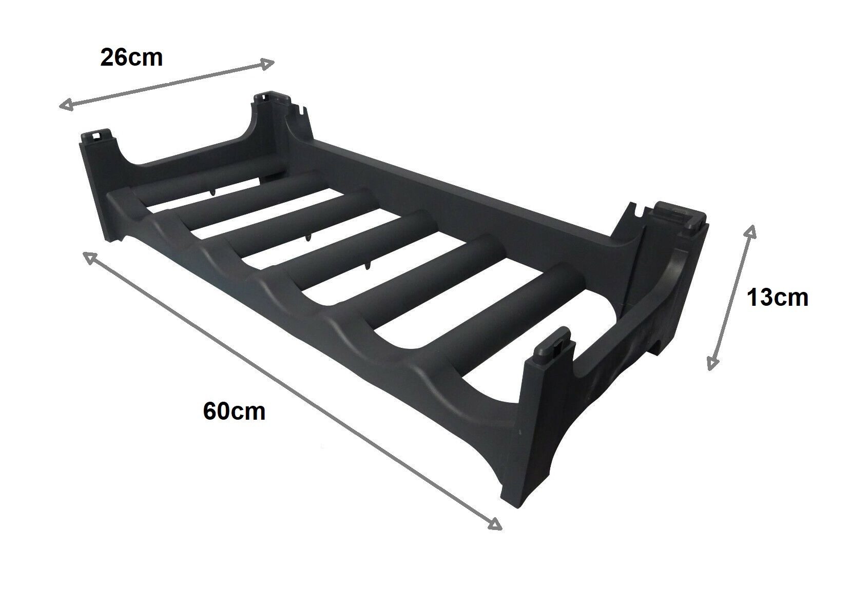 ALPFA Weinregal für 72 Flaschen anthrazit Made in Germany Flaschenregal, Sp günstig online kaufen