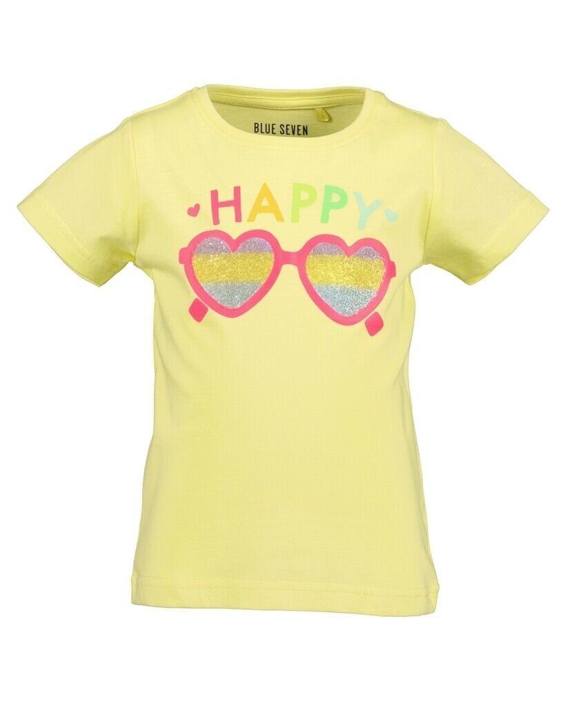 T-Shirt Seven Mädchen Seven® Blue HAPPY Blue T-Shirt