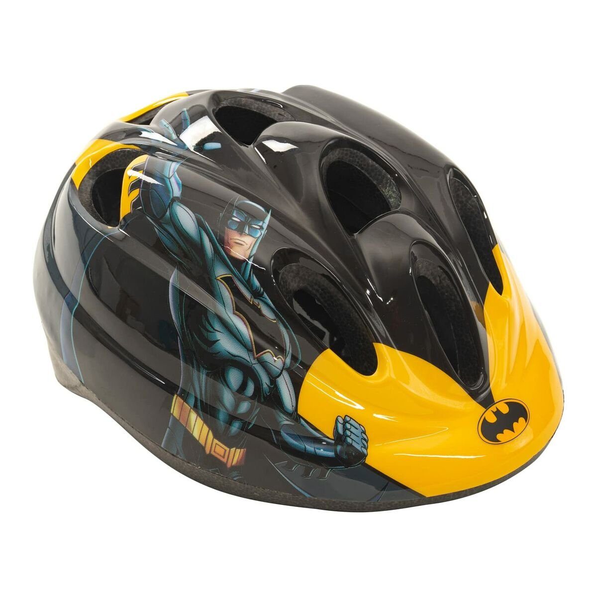 Batman Fahrradhelm Batman Kinderfahrradhelm Sicherheit Helm Fahrrad Kinder Schwarz Gelb