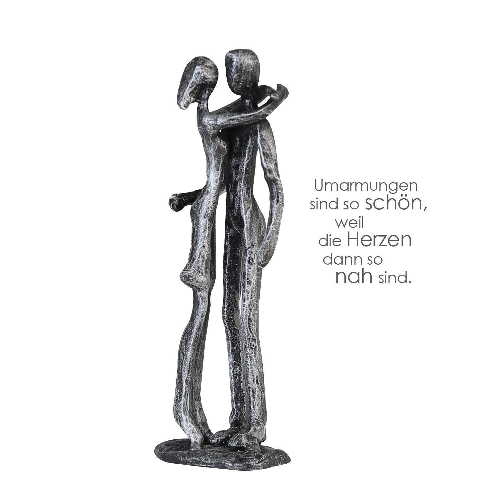 GILDE Skulptur COUPLE Skulptur - silber günstig online kaufen