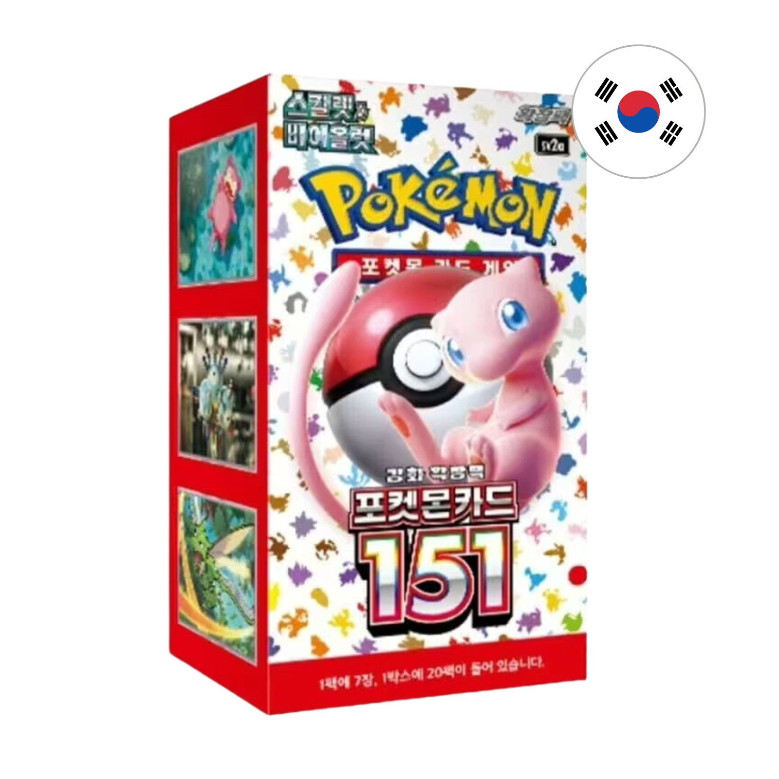 POKÉMON Sammelkarte Pokémon 151 20er Display Koreanisch