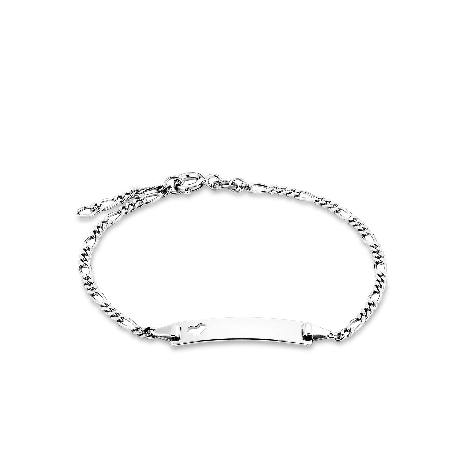 Amor Armband Amor Identarmband für Damen, 925 Sterling Silber (Identarmband, 1-tlg)