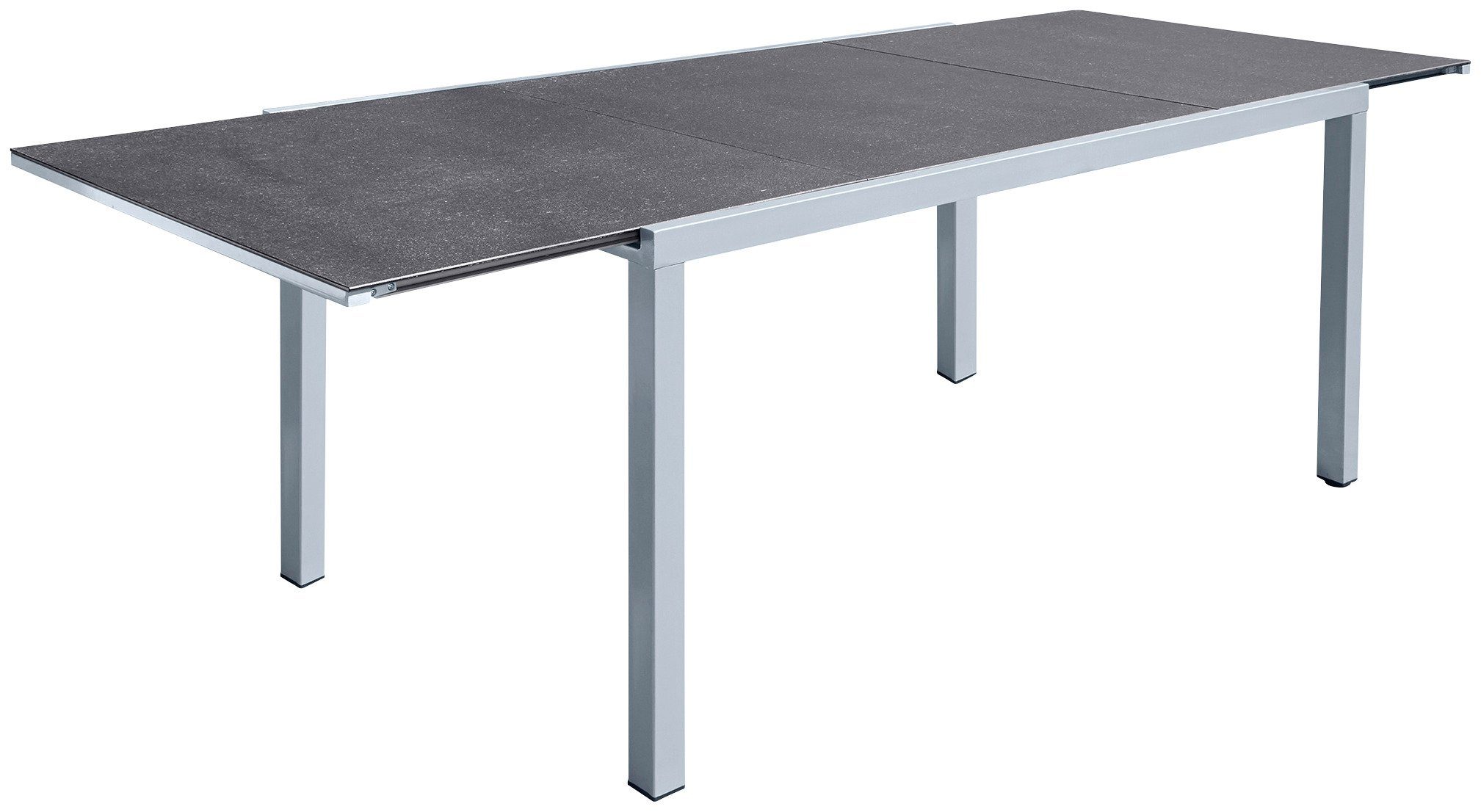 GREEMOTION Gartentisch »Monza«, Stahl/Spraystone, ausziehbar, 240x90 cm