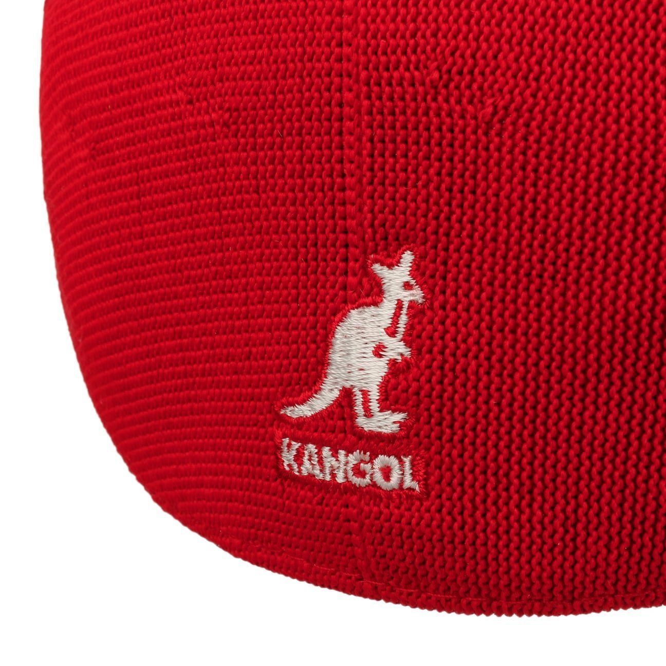 Kangol rot Schirm (1-St) Flat mit Cap Schirmmütze