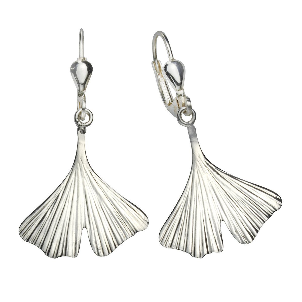 Vivance Paar Ohrhänger 925/- Sterling Silber Ginkgo