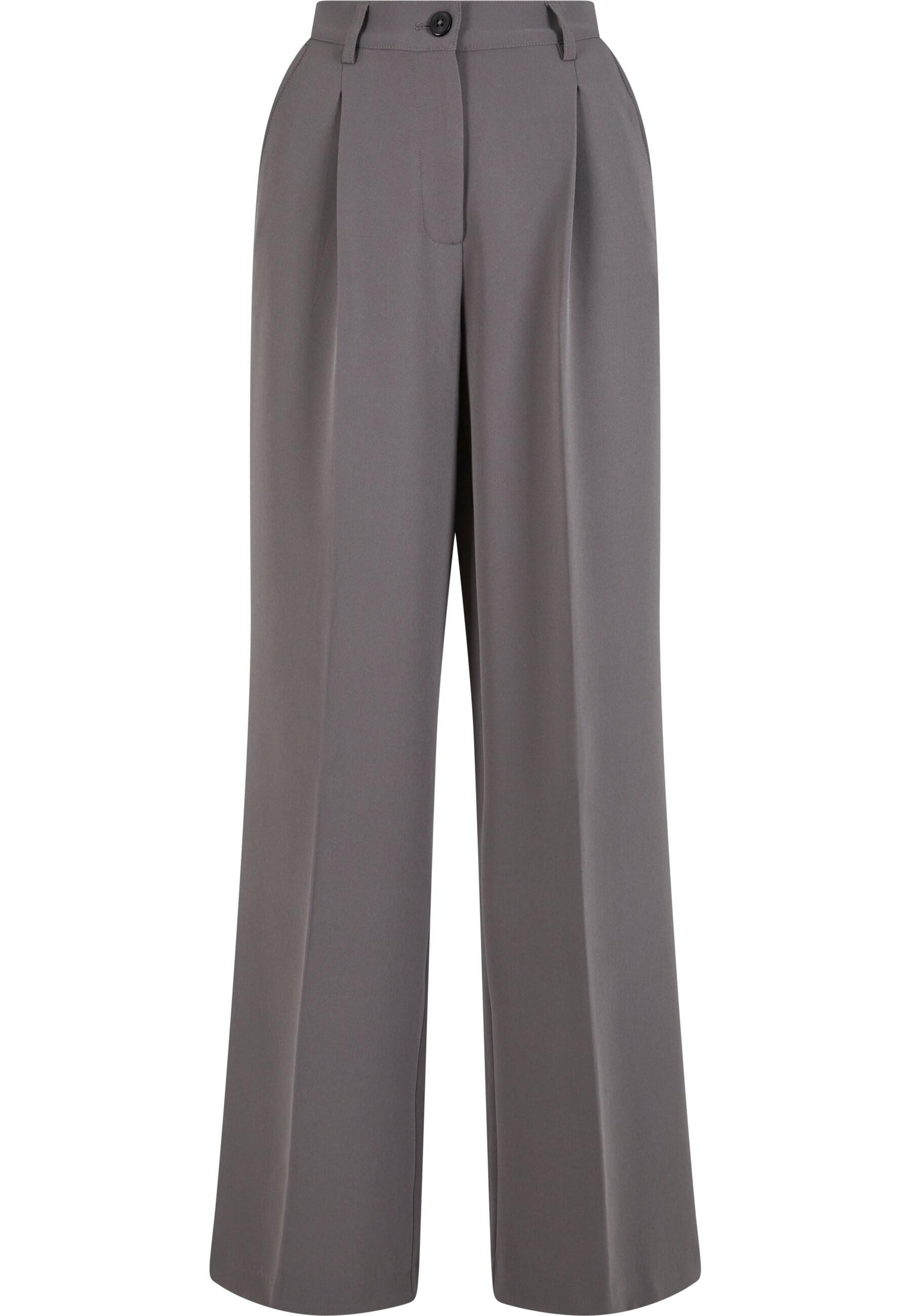 URBAN CLASSICS Stoffhose Urban Classics Ladies Wide Leg Trousers (1-tlg) günstig online kaufen