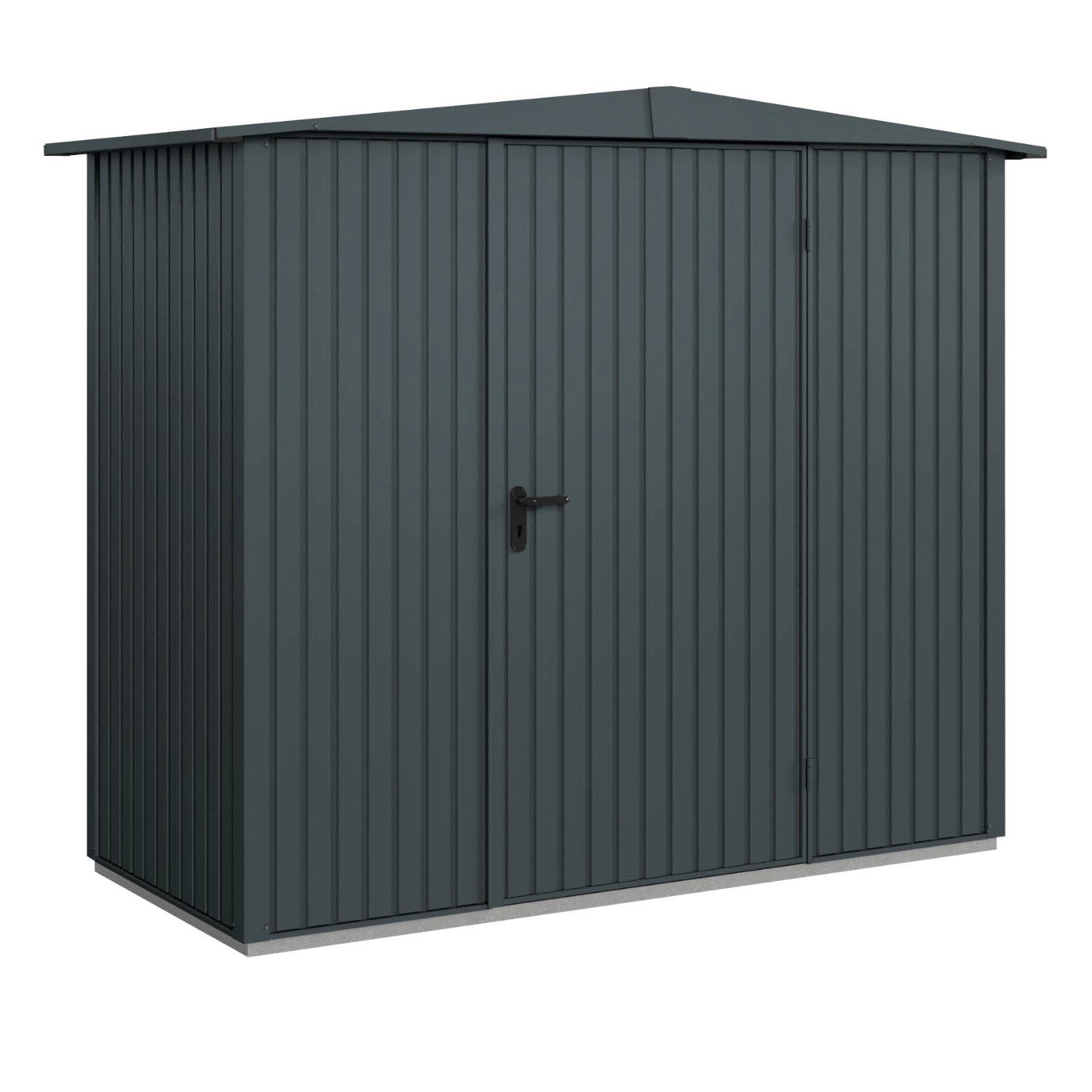 Hörmann Gartenhaus Hörmann Metall-Gerätehaus Berry Classic mit Satteldach Typ 1, (Berry Classic mit Satteldach)