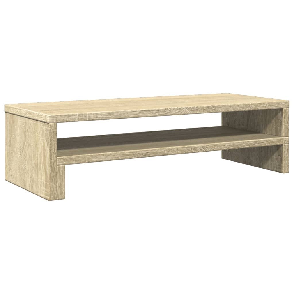 vidaXL Monitorständer Monitorständer Sonoma-Eiche 54x22x15 cm Holzwerkstoff