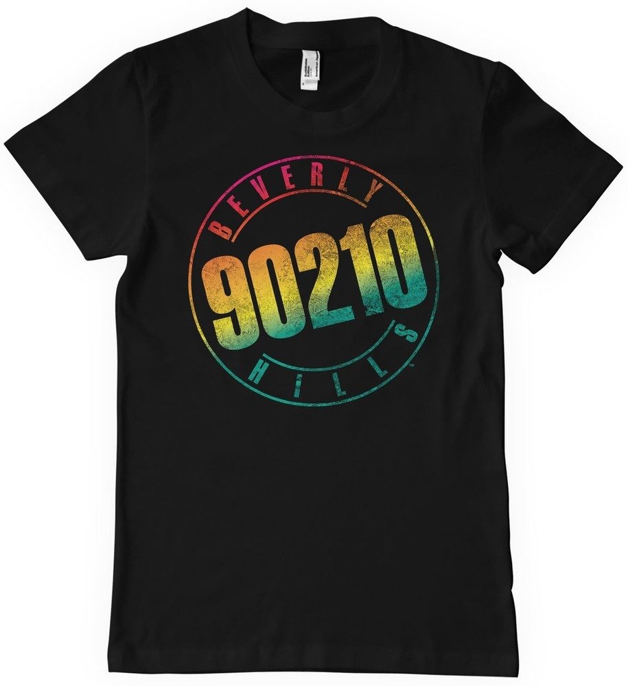 Beverly Hills 90210 T-Shirt Distressed Logo T-Shirt