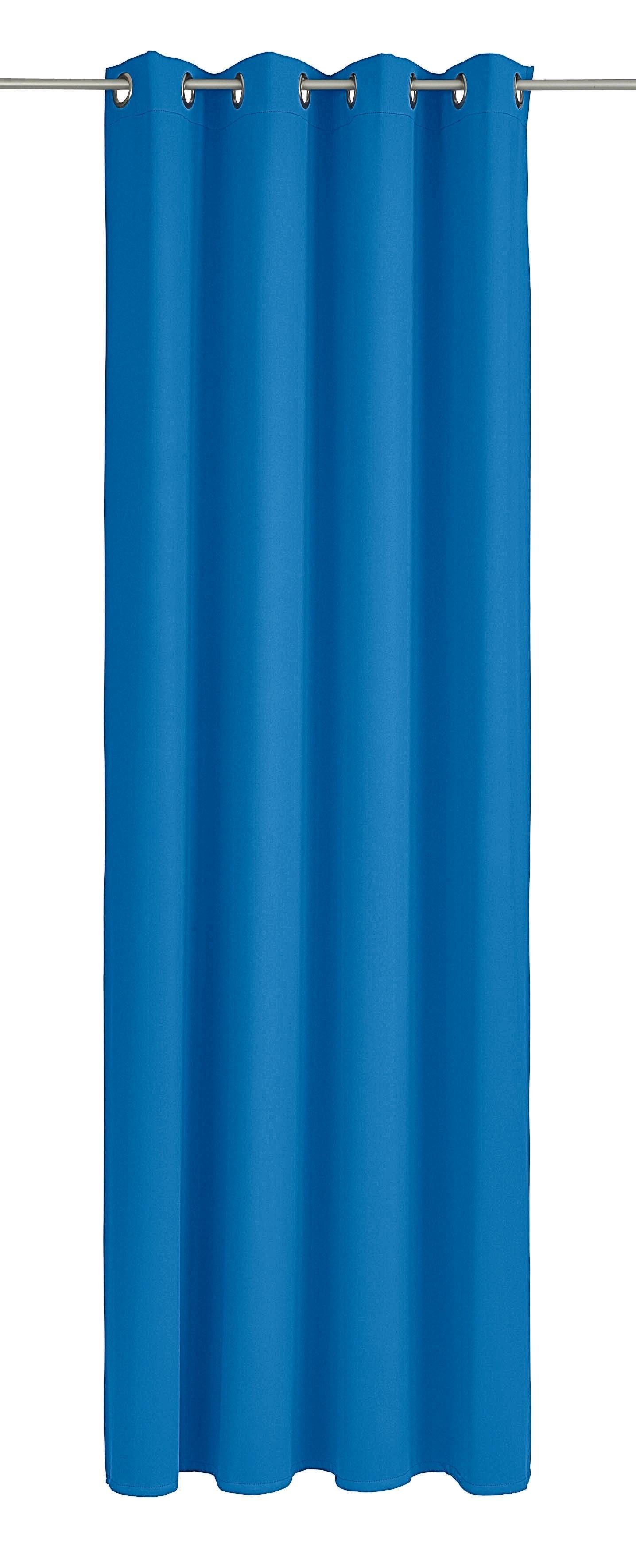 verdunkelnd Vorhang Wirth, St), out, Dim Ösen blau (1