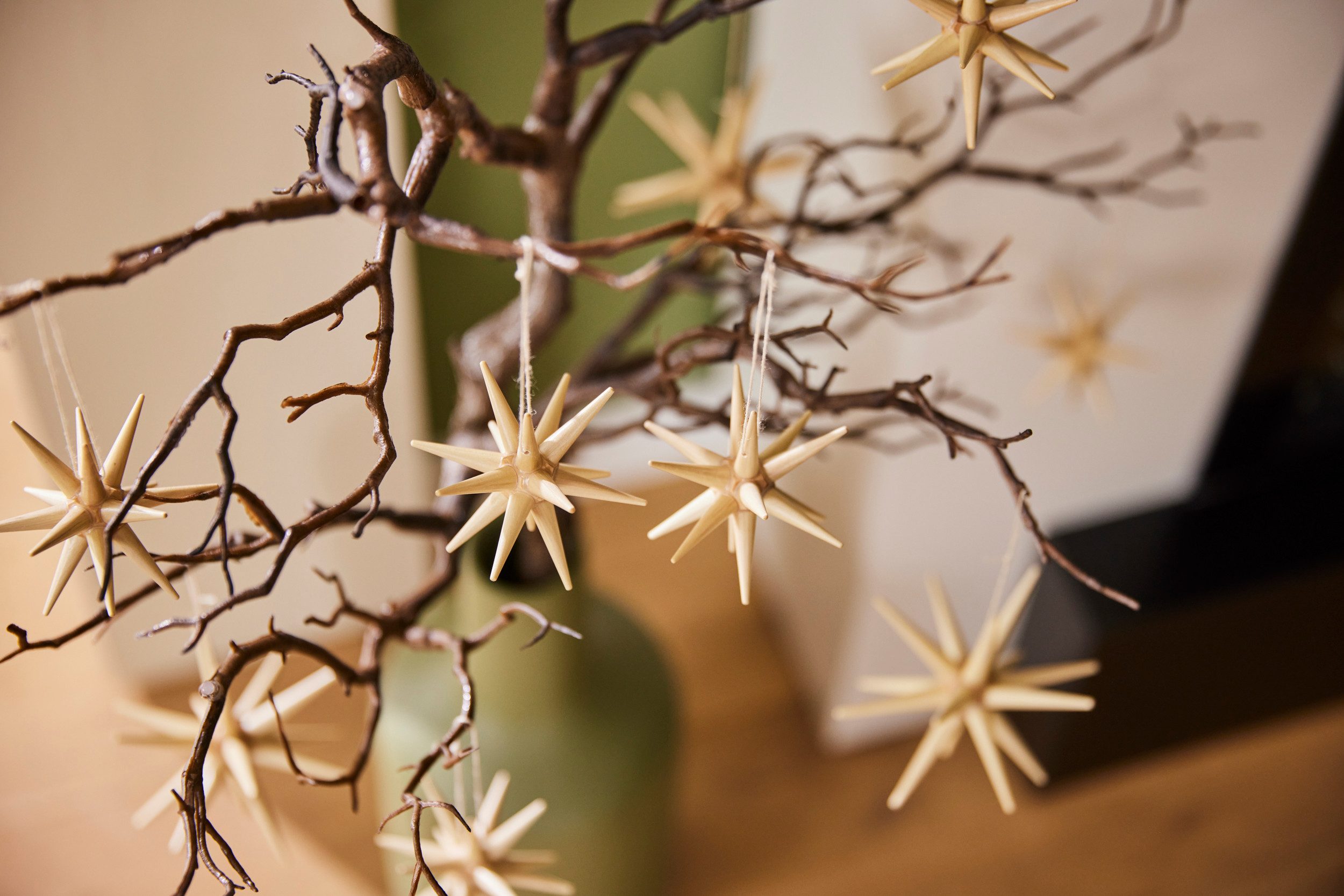 Albin Preissler Christbaumschmuck aus Holz, Handwerkskunst aus dem Erzgebirge (6-tlg), Weihnachtsdeko
