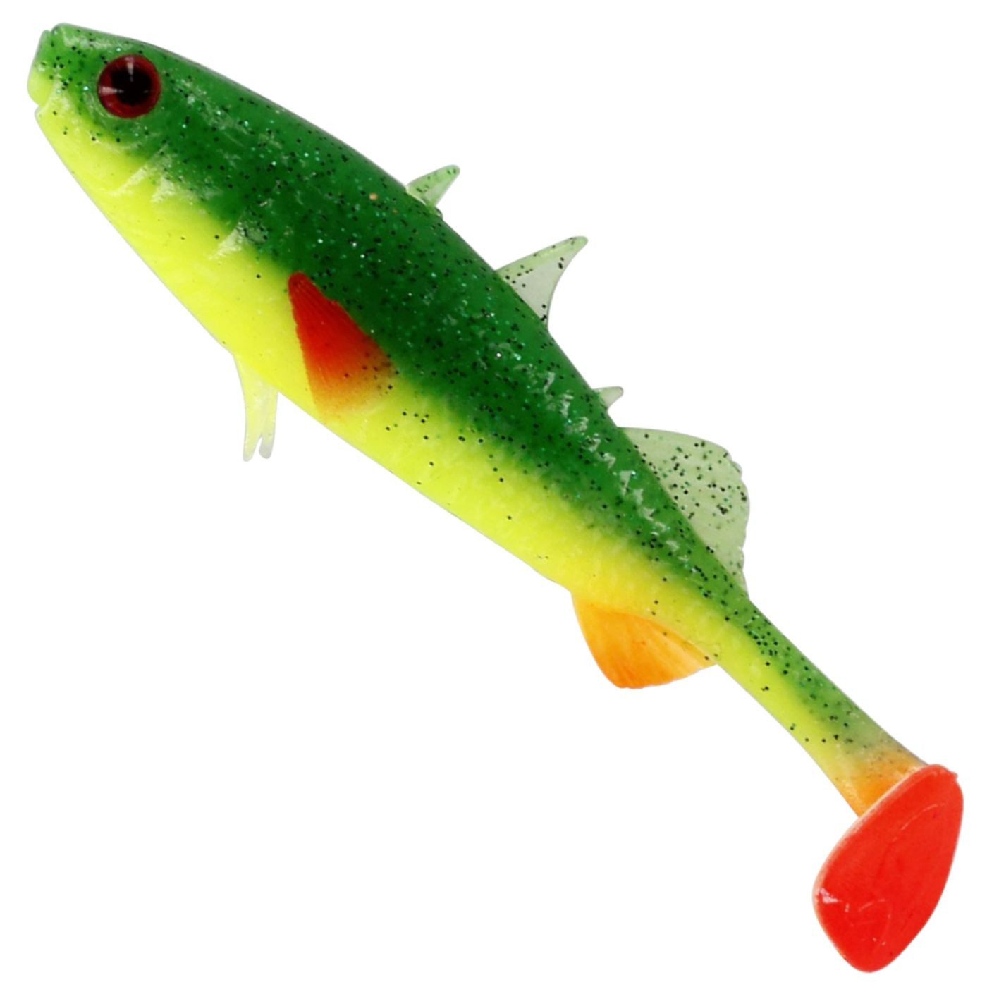 Kunstköder Westin Stanley the Stickleback Shadtail 9cm 7g - 5 Gummifische