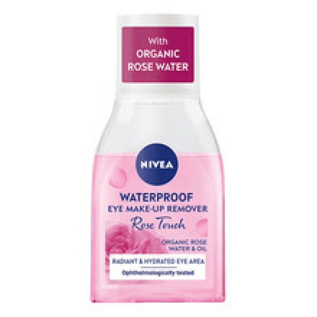 Nivea Make-up-Entferner Rose Touch (Waterproof Eye Make-Up Remover) 100ml