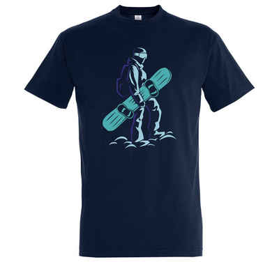Youth Designz T-Shirt Snowboarding Herren Shirt mit trendigem Frontprint