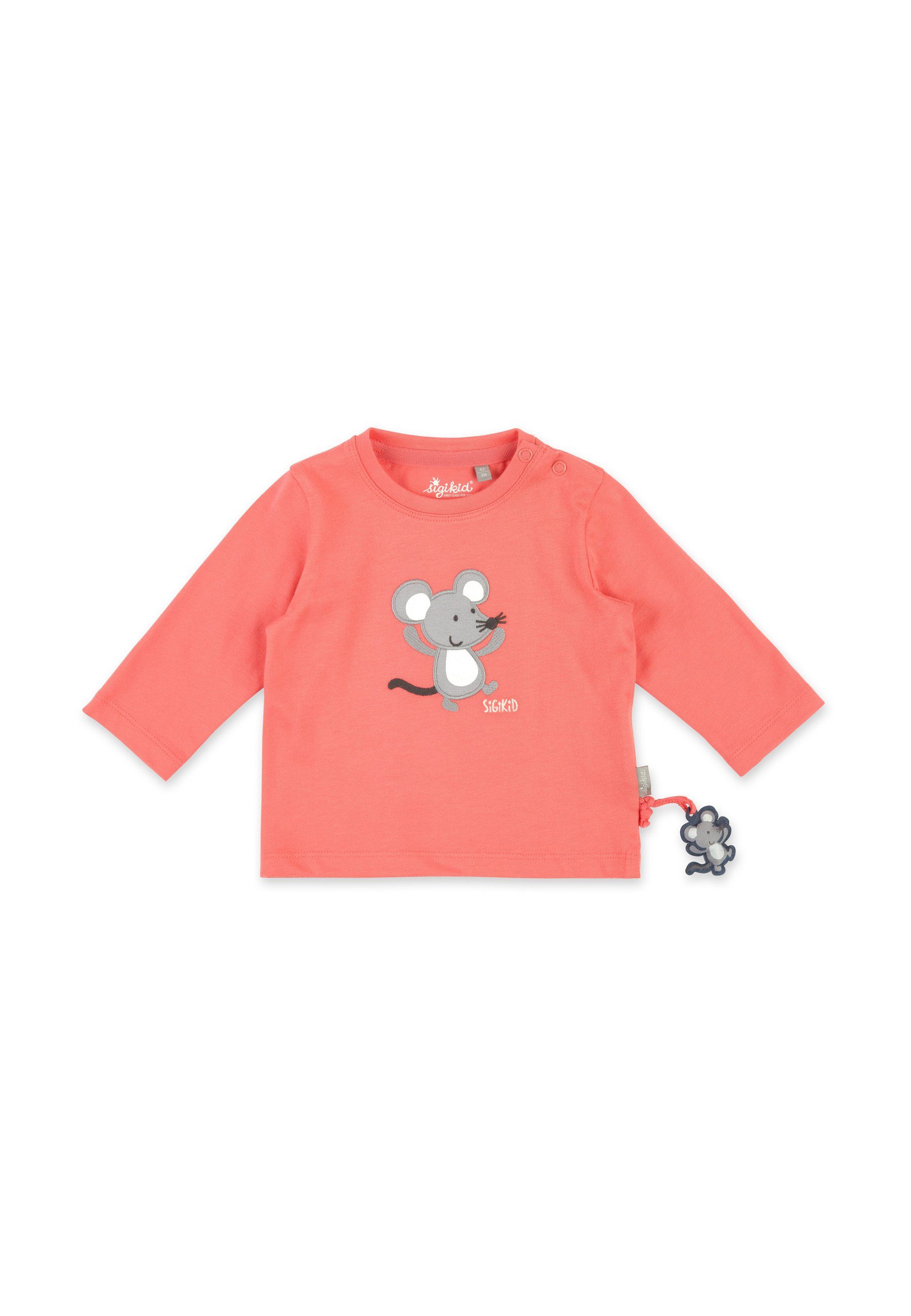 Shirt Langarmshirt (1-tlg) Baby Sigikid pink Langarmshirt