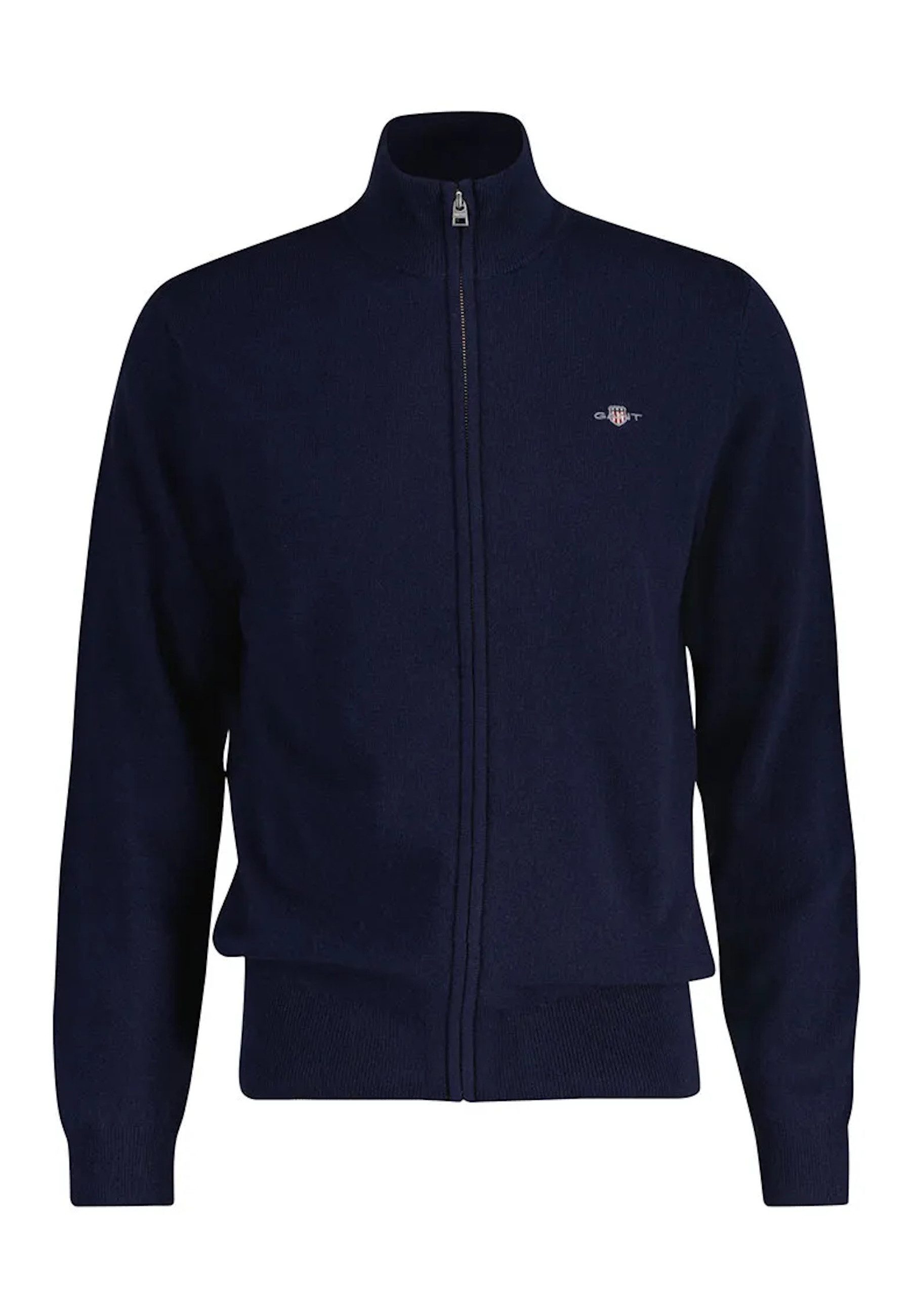 Gant Cardigan Strickjacke Cardigan Reißverschluss (1-tlg) günstig online kaufen