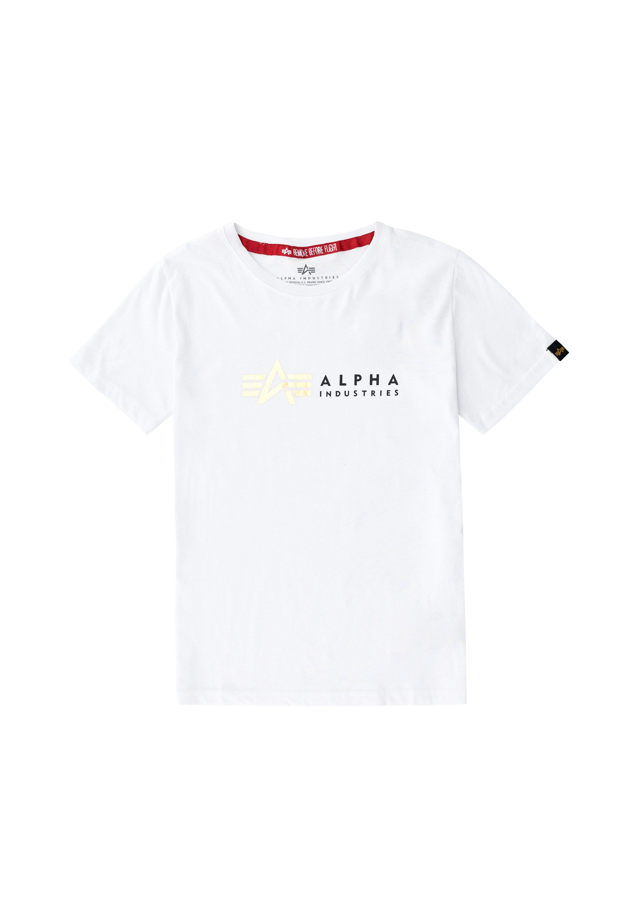Alpha Industries T-Shirt ALPHA INDUSTRIES Kids - T-Shirts Alpha Label T FP Kids/Teens