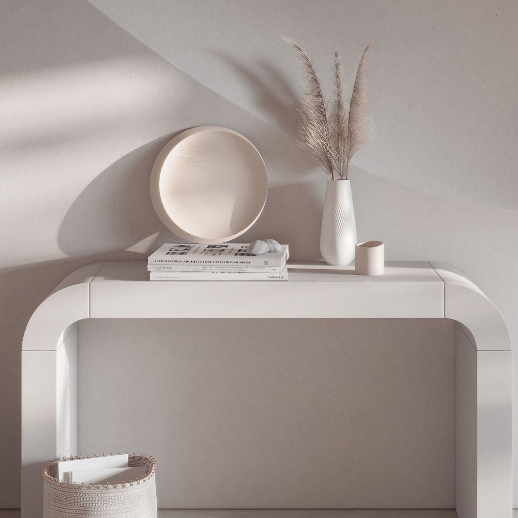Villeroy & Boch Servierplatte NewMoon Praesentationsplatte, Porzellan, (1-tlg), Premium Porcelain, mikrow.- & spülm.sicher, Made in Germany