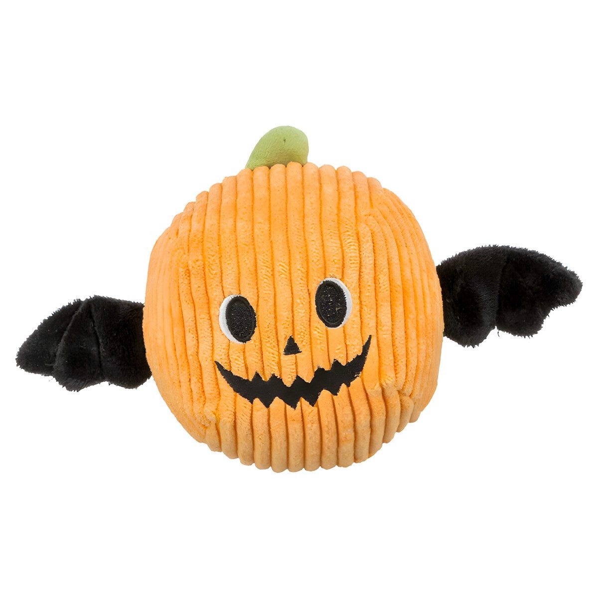 TRIXIE Tierkuscheltier Hundespielzeug Halloween Kürbis Fledermaus aus Plüsch