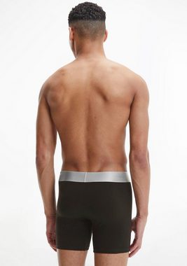 Calvin Klein Underwear Boxershorts (Packung, 3-St., 3er-Pack) mit Logobund in dezentem grau