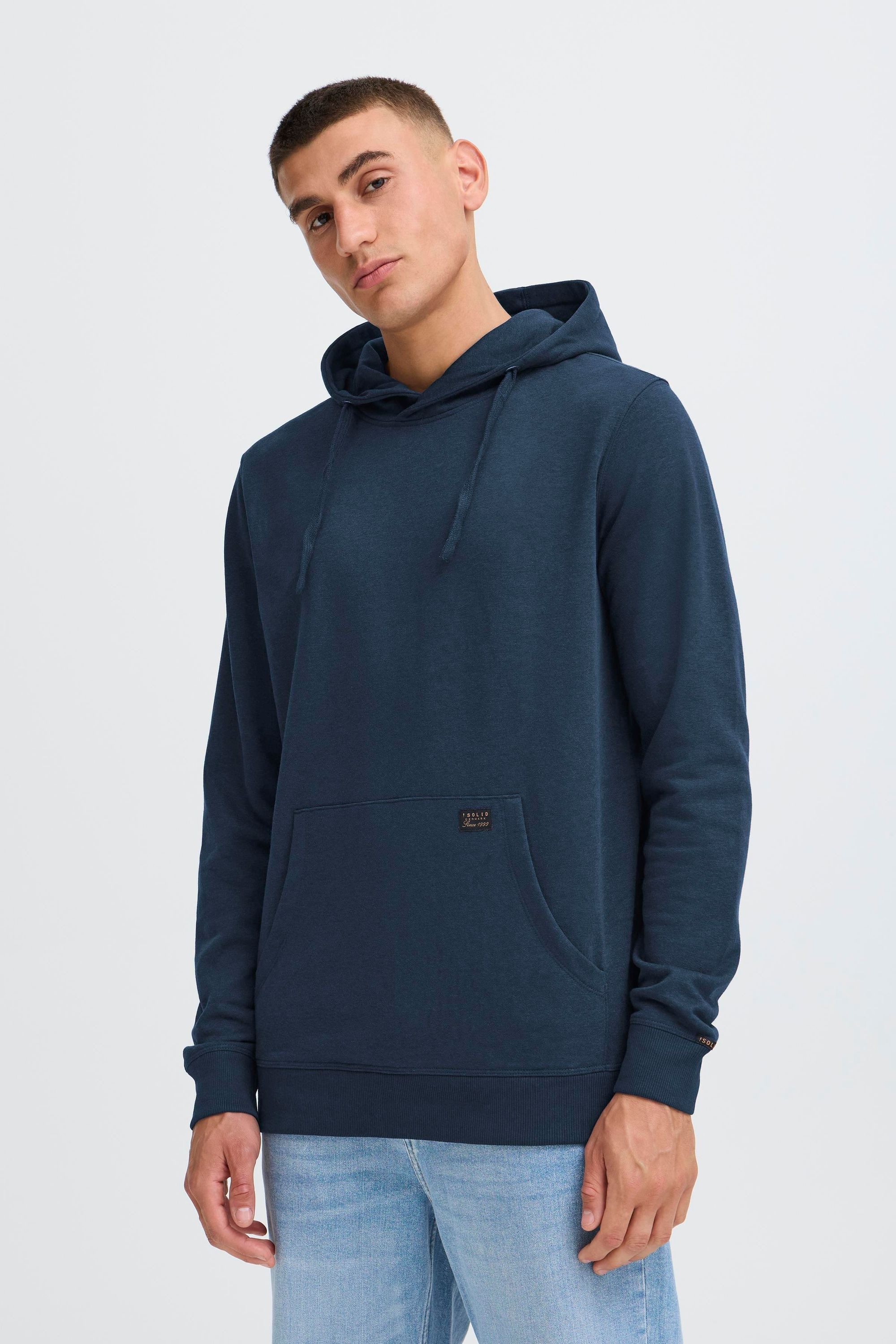 !Solid Hoodie SDAUJUDA Gemütlicher Hoodie mit Kängurutasche
