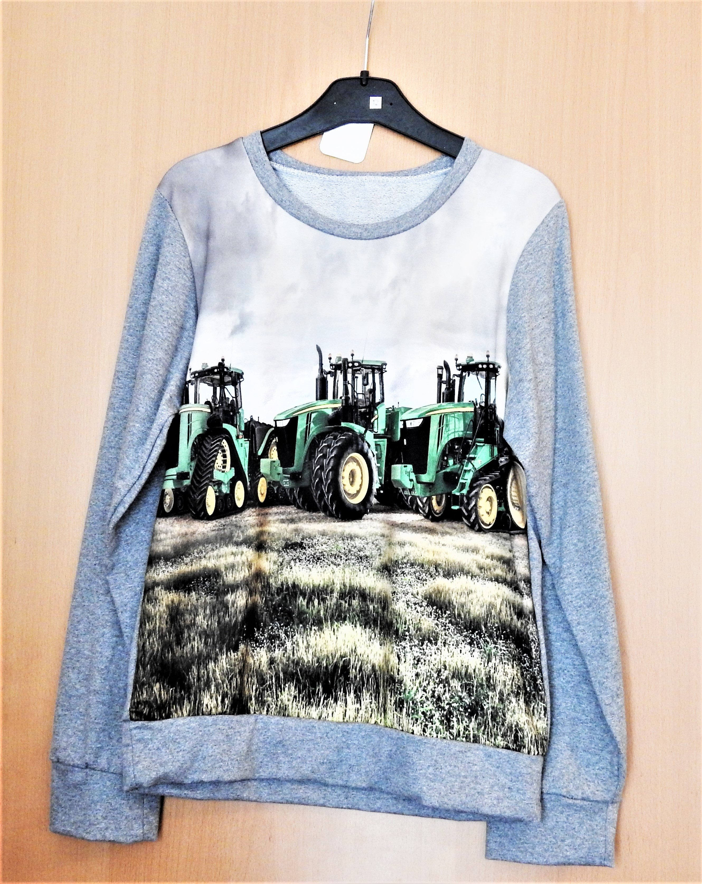 Langarmshirt & Hose Bagger und Traktor