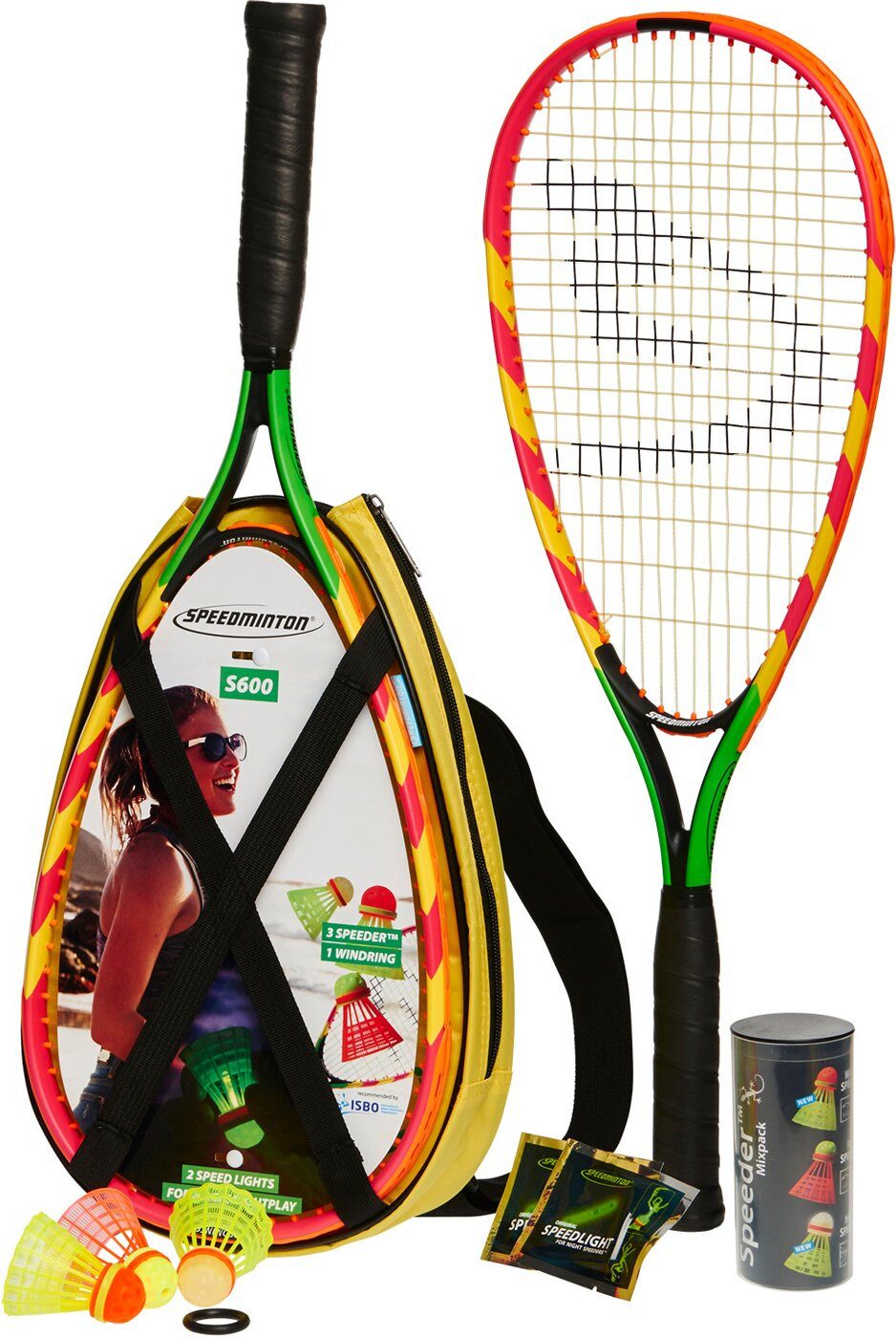 Speed-Badmintonschläger SPEEDMINTON SET S600