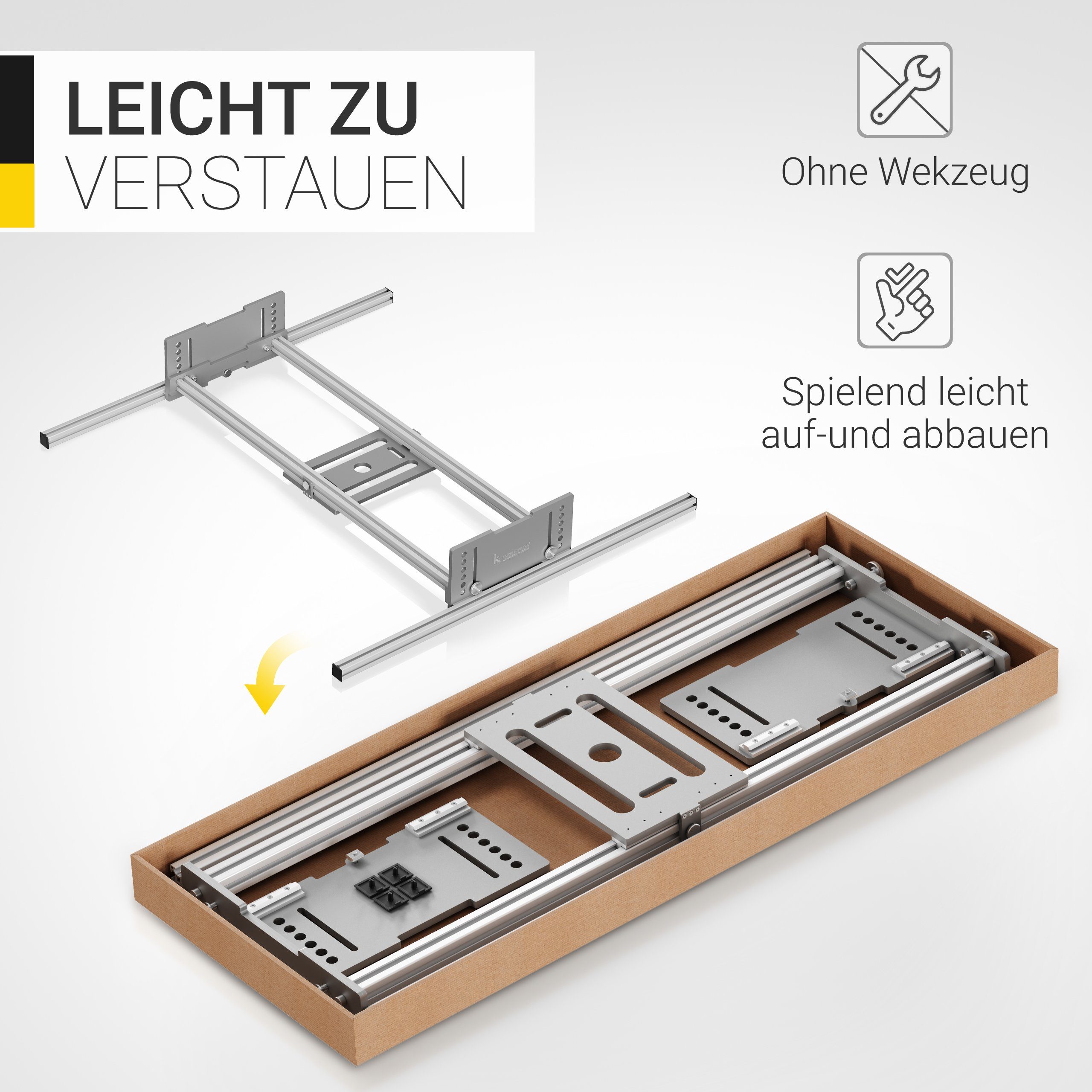 Produktbild von BIRDSTOOL Planfräsvorrichtung Für Oberfräse – Baumscheiben Abrichten, Verstellbar