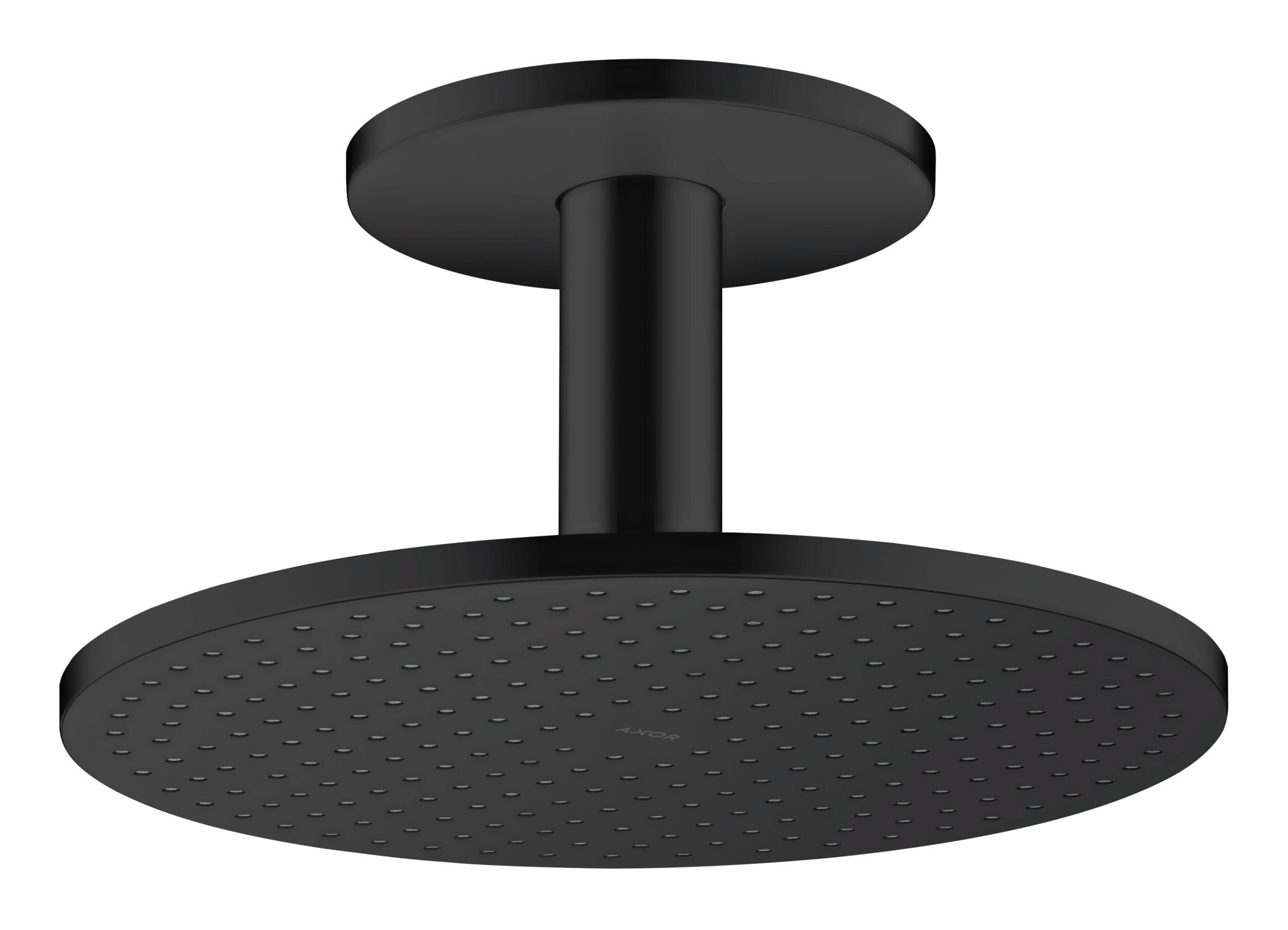 hansgrohe Kopfbrause Axor ShowerSolutions 300, 1jet mit Deckenanschluss - Mattschwarz