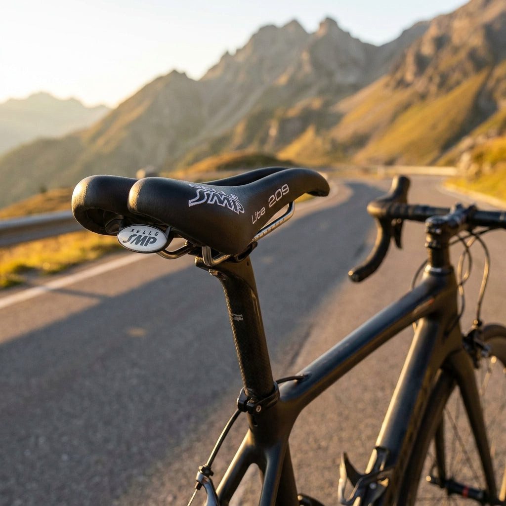 Selle SMP Fahrradsattel Selle SMP Sattel Lite 209 schwarz Herren 273x139mm