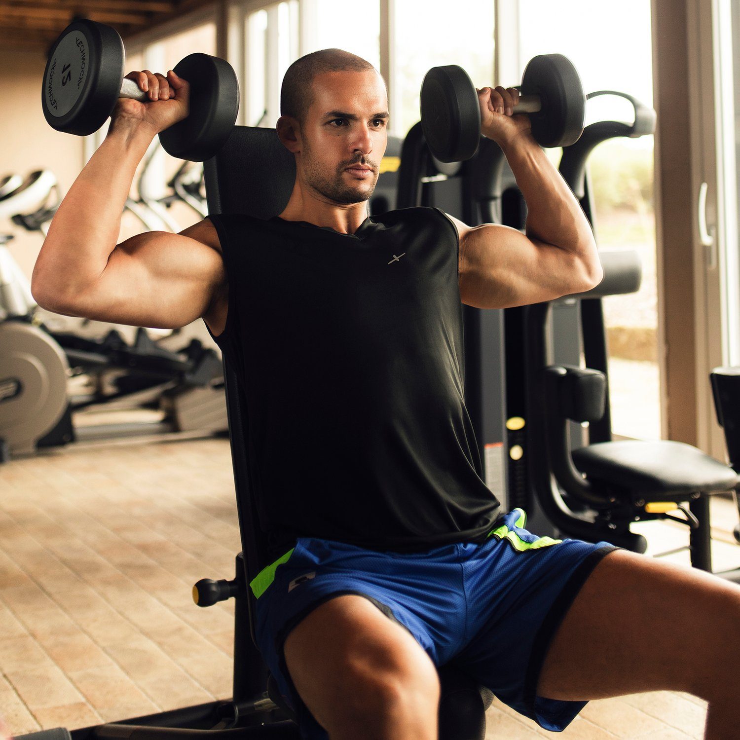 CFLEX Trainingsshirt Herren Sport Shirt Fitness Muscle-Shirt günstig online kaufen