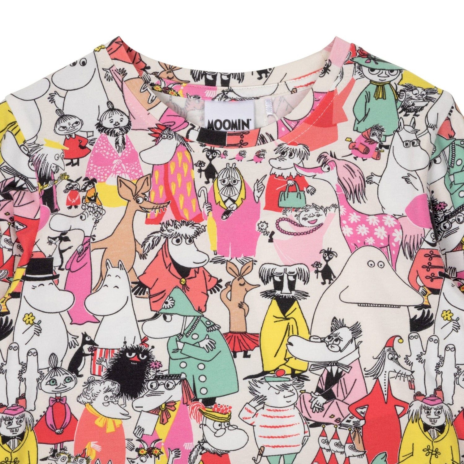 Moomin by Martinex Langarmshirt MOOMIN Kinder Longsleeve „Class Reunion“ Off-white – © Moomin Characte