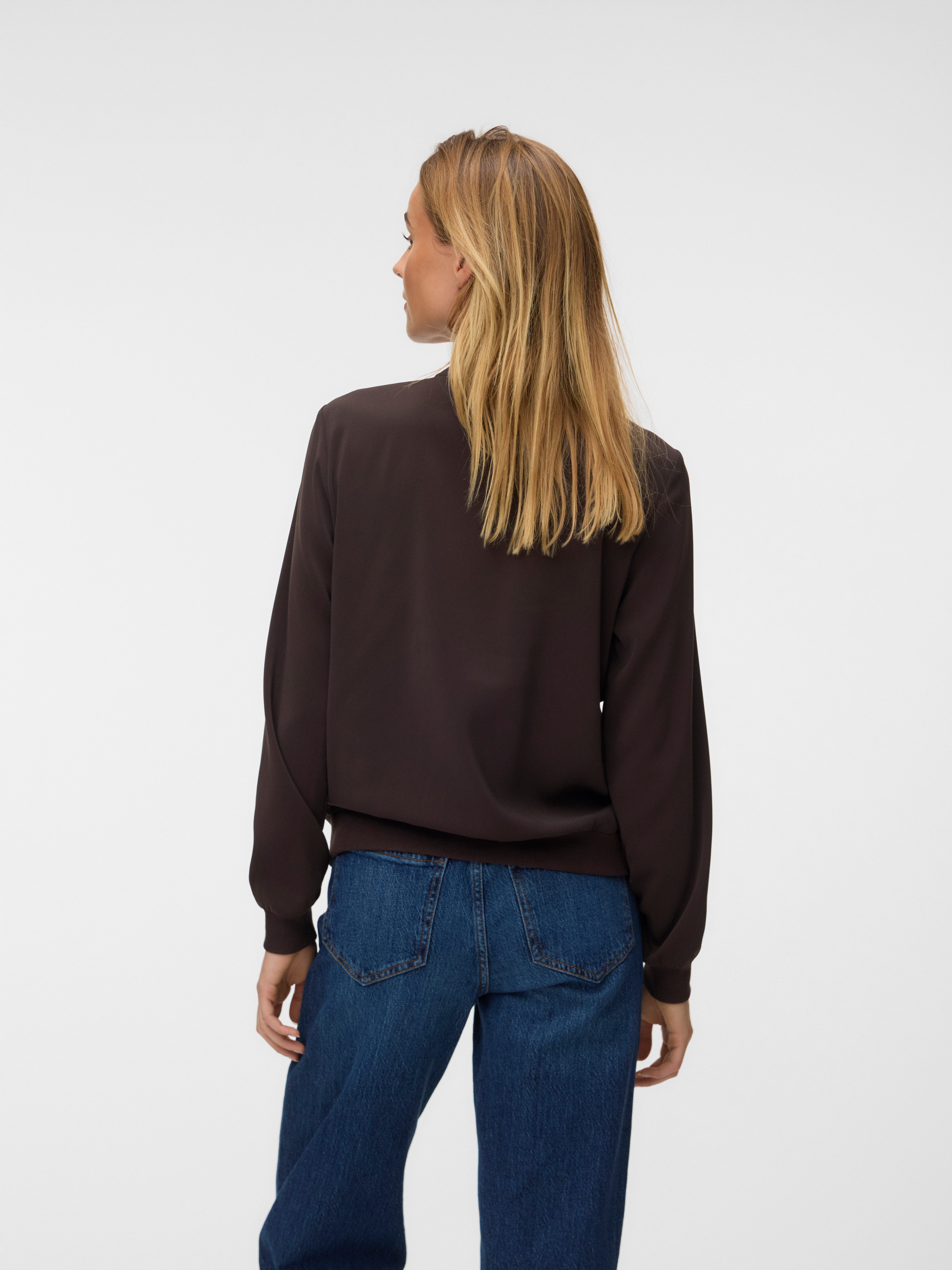 Vero Moda Bomberjacke VMCOCO L/S BOMBER NOOS Materialmix