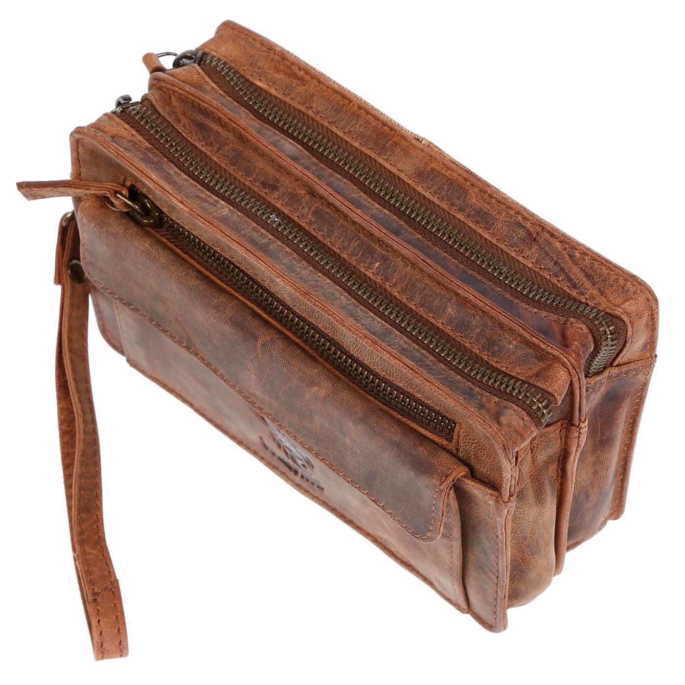 Christian Wippermann Handgelenktasche Herren echt Leder Handgelenktasche He günstig online kaufen