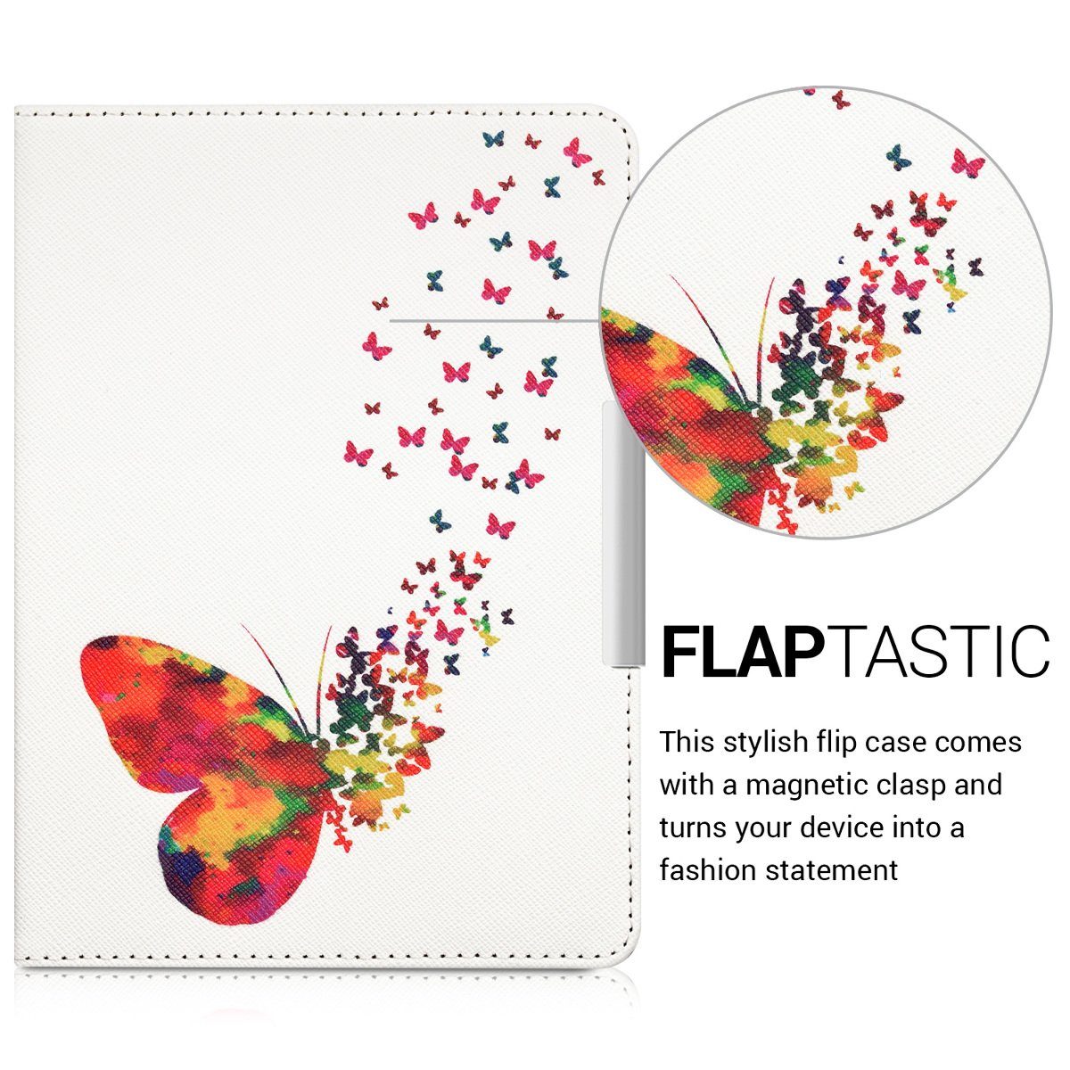 kwmobile E-Reader-Hülle Klapphülle für Tolino Vision 1 / 2 / 3 / 4 HD, Hülle eReader