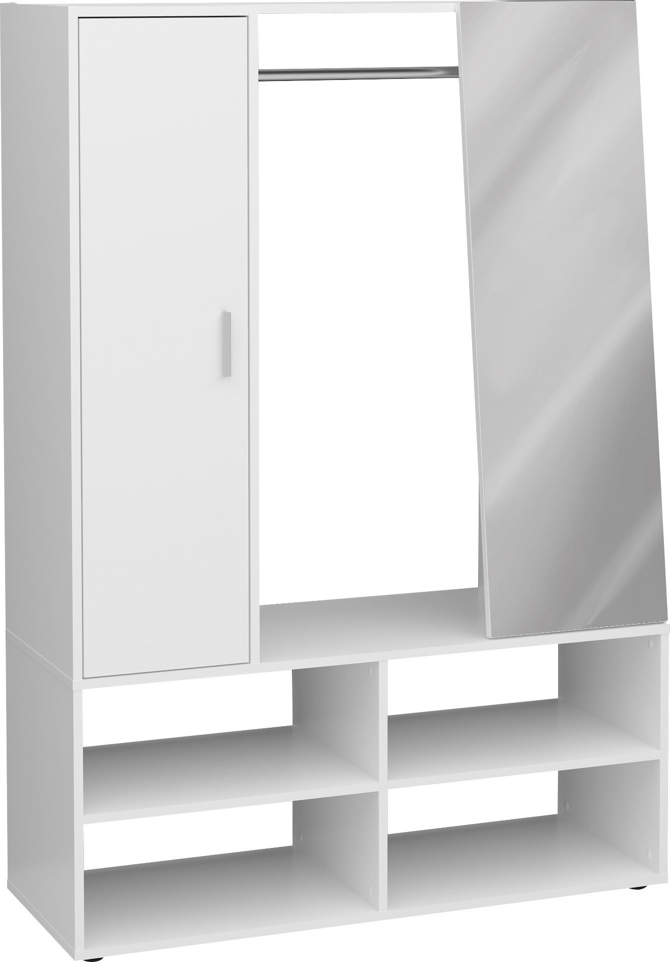 FMD Kompaktgarderobe Auma Breite 105 cm