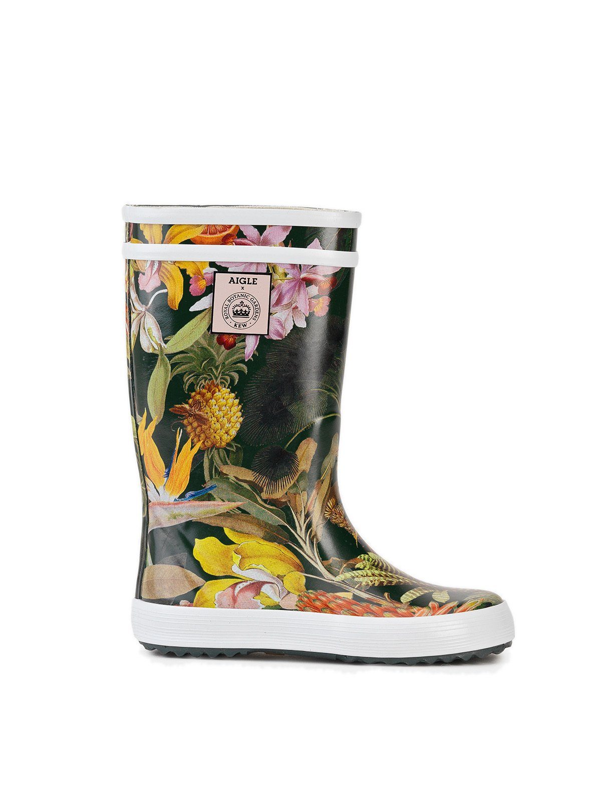 Aigle Aigle Lolly-Pop Kid grün/bunt-kombi Gummistiefel