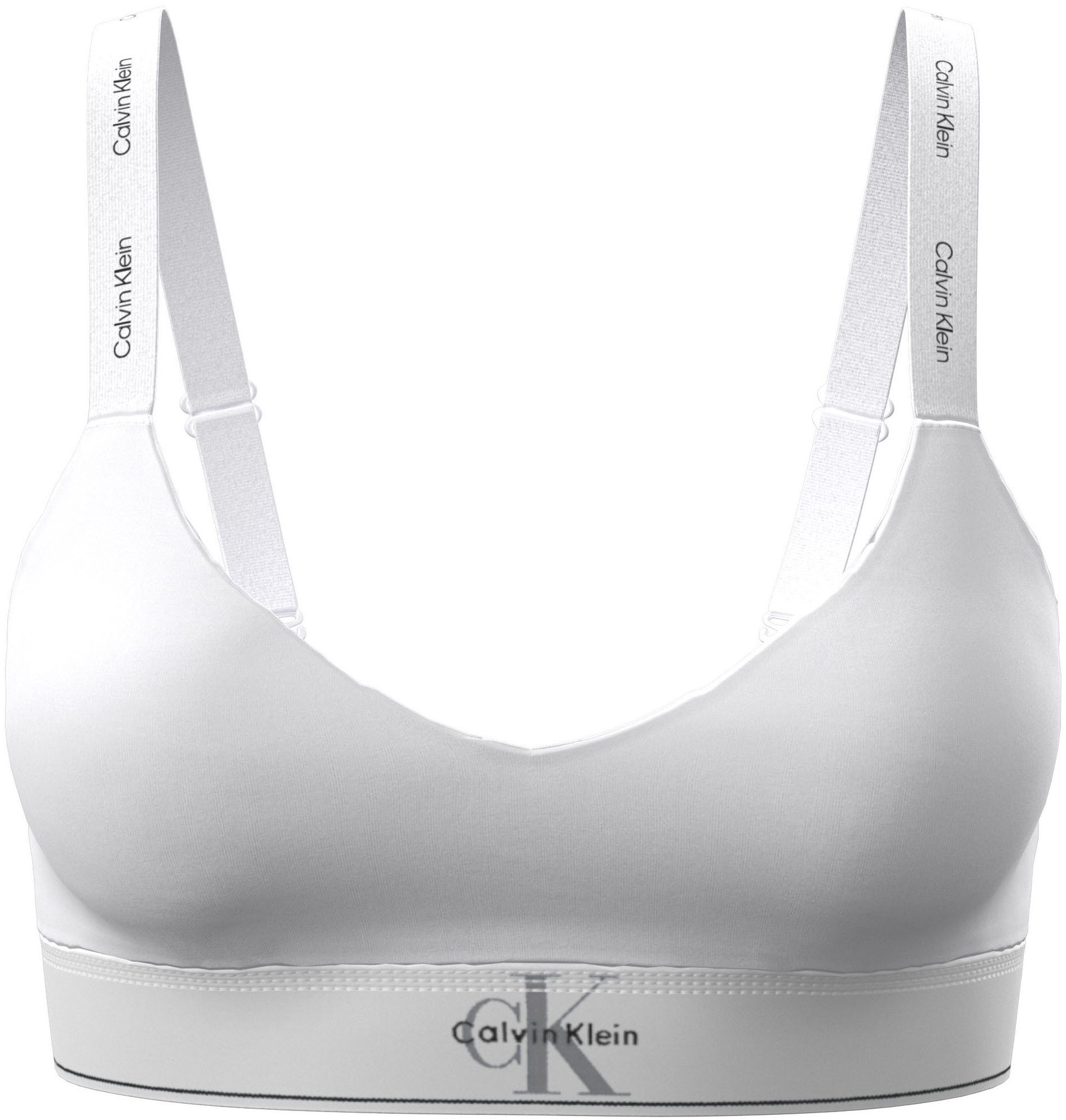 Calvin Klein Underwear Bralette LIGHTLY LINED BRALETTE Körpernahe Passform mit elastischem Bund