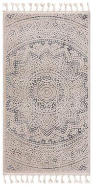 Läufer Art 1652, Carpet City, rechteckig, Höhe: 7 mm, Kurzflor, Ornamenten-Muster, Läuferteppich im Boho & Mandala Stil