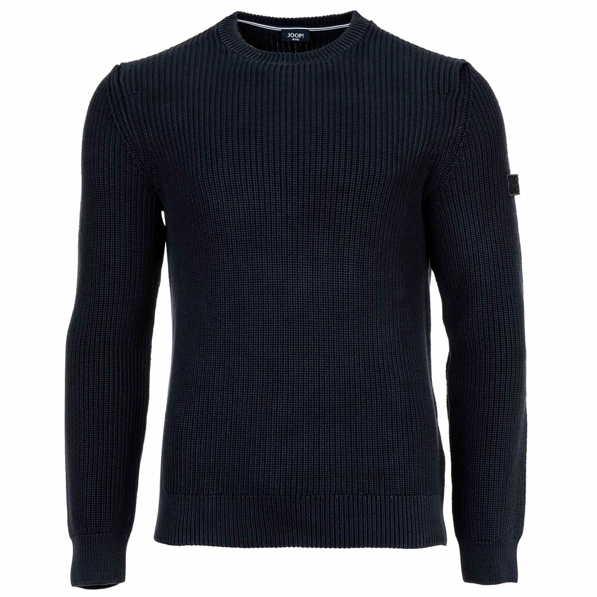 Joop Jeans Sweatshirt Herren Strickpullover Baumwolle günstig online kaufen