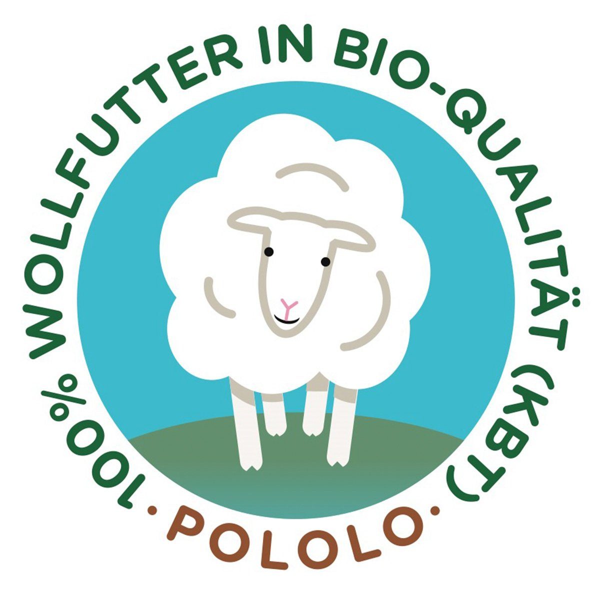 Winterstiefel Bio Barfuß mit Grün POLOLO gefüttert Kinderschuhe, Wolle