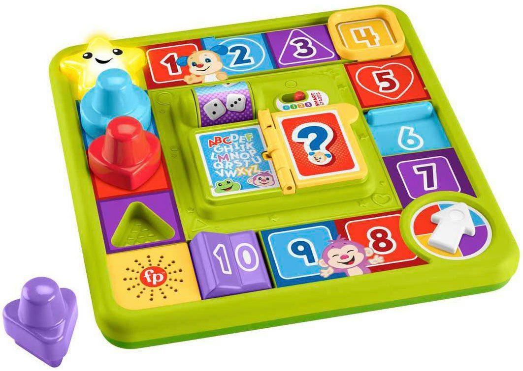 Fisher-Price® Lernspielzeug Lernspaß Hündchens Aktivitätenspielbrett, mit Licht und Musik