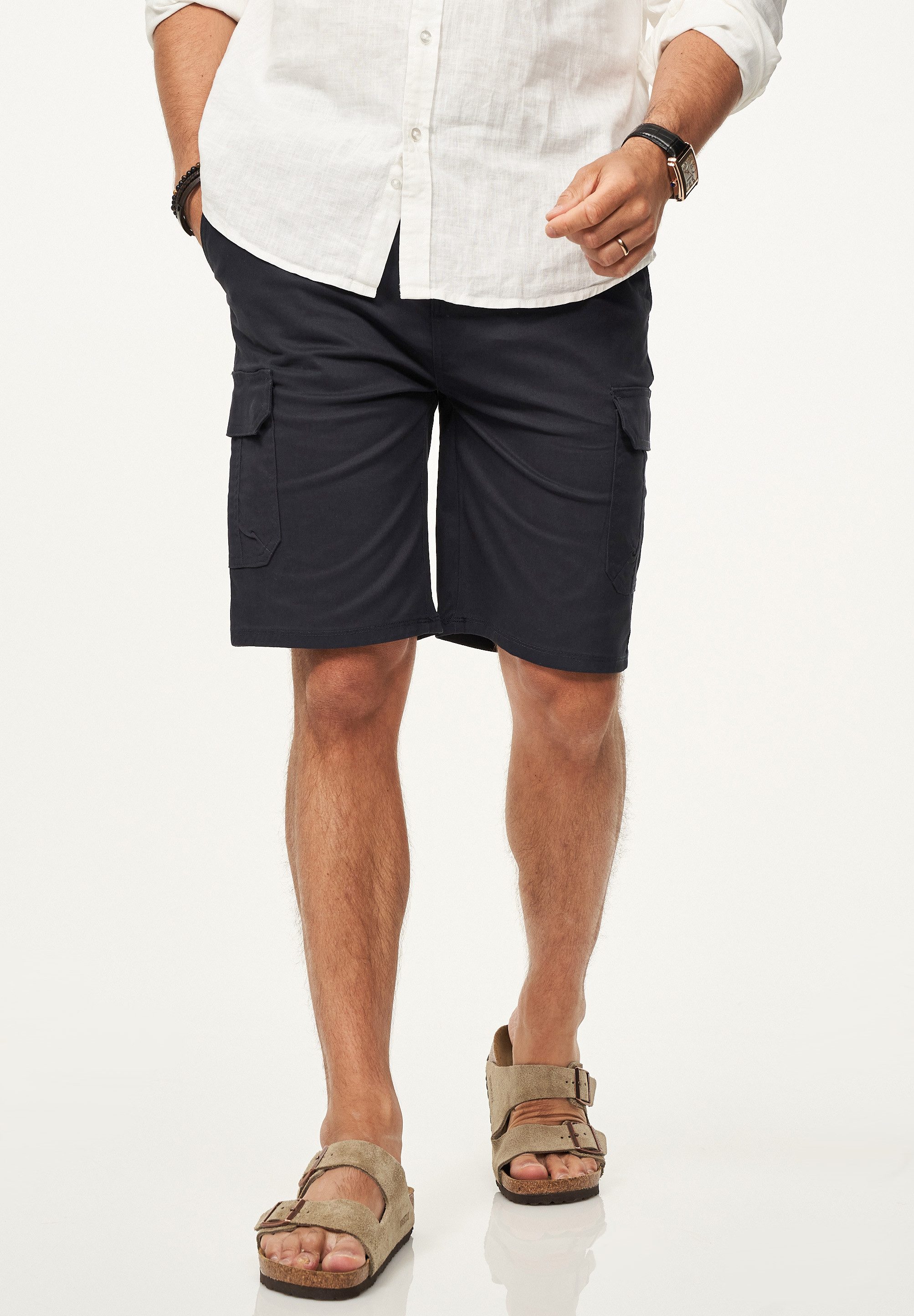 SOULSTAR Cargoshorts mit Stretchanteil Kurze Hose für Herren Sommershorts m günstig online kaufen