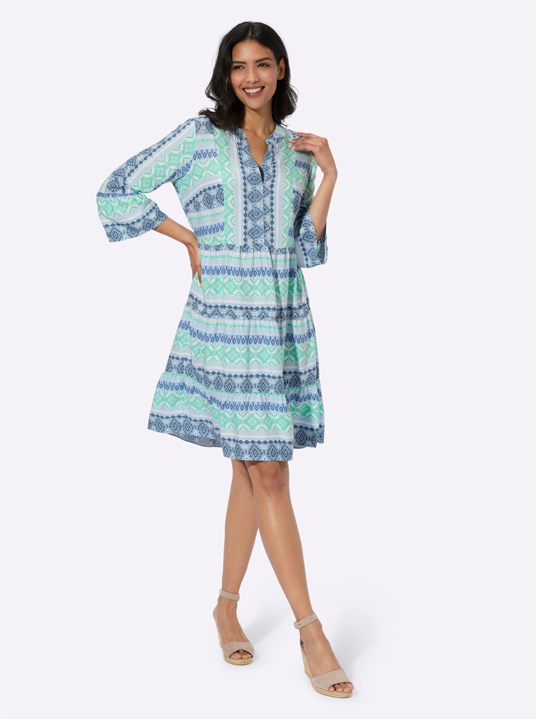 Sieh an! Etuikleid Kleid 3/4-Arm