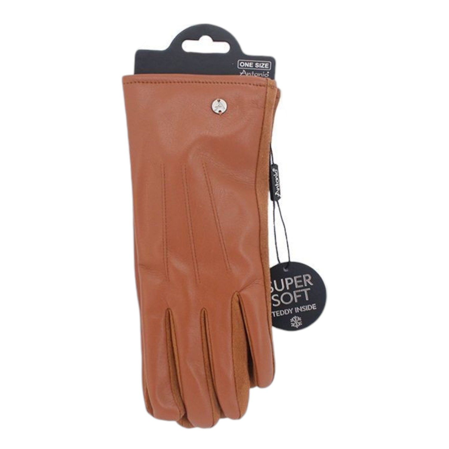 VewoTex Lederhandschuhe Gefütterte Winter Damen Handschuhe » Kunstleder PU günstig online kaufen