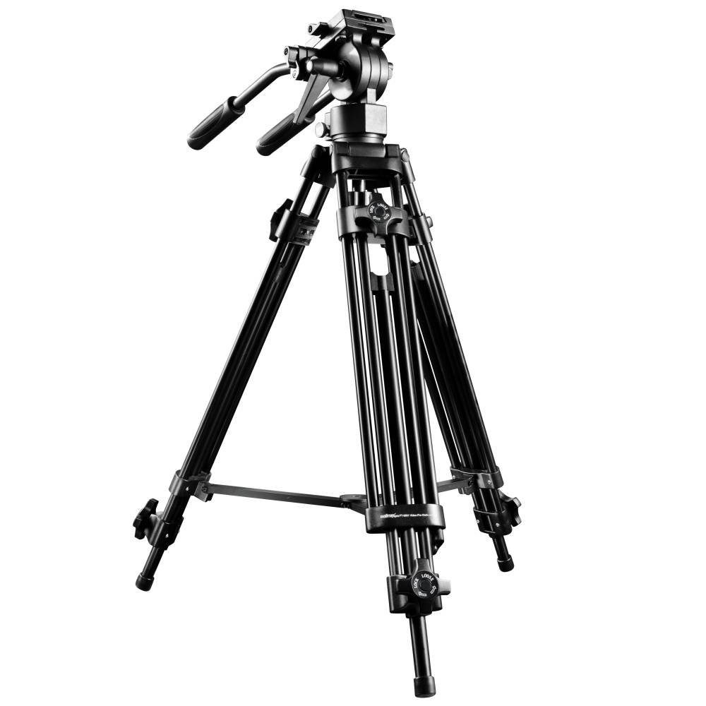 walimex Video-Pro-Stativ, 138cm Dreibeinstativ (inkl. Tasche)