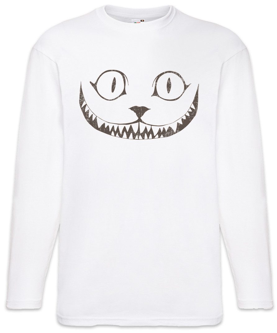 Langarmshirt Cheshire Cat II Langarm T-Shirt Cats Katze Alice Abenteuer Wunderland