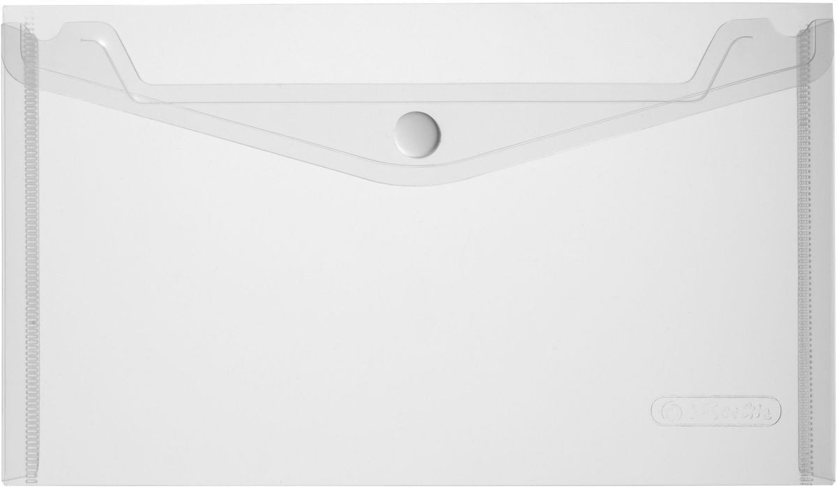 Herlitz Fächermappe Dokumententasche PP DL transparent